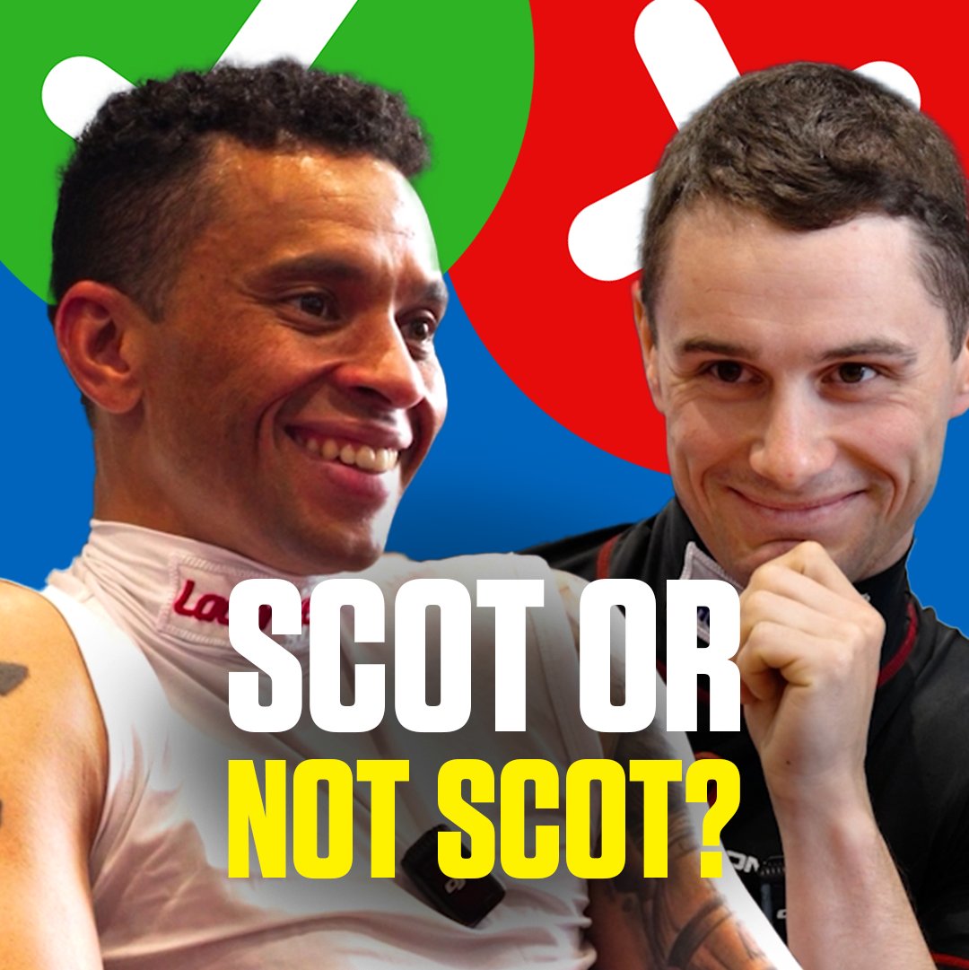 𝙎𝘾𝙊𝙏 𝙊𝙍 𝙉𝙊𝙏 𝙎𝘾𝙊𝙏? 🏴 @JasonHart13 and Sean Levey take on our latest challenge ahead of this weekend’s Ladbrokes Ayr Gold Cup at @AyrRacecourse! Eight photos, one question… are they Scot or not Scot?