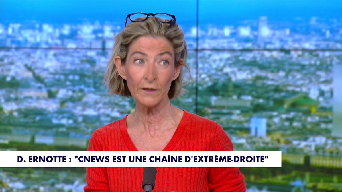 Céline Pina, à propos des charges de Mme Ernotte et M. Aphatie envers CNEWS : «S'il arrive quoi que ce soit à un journaliste de CNEWS, à un éditorialiste ou à un intervenant, tous ces gens auront le sang de celui qui aura été blessé sur les mains», dans #MidiNewsWE