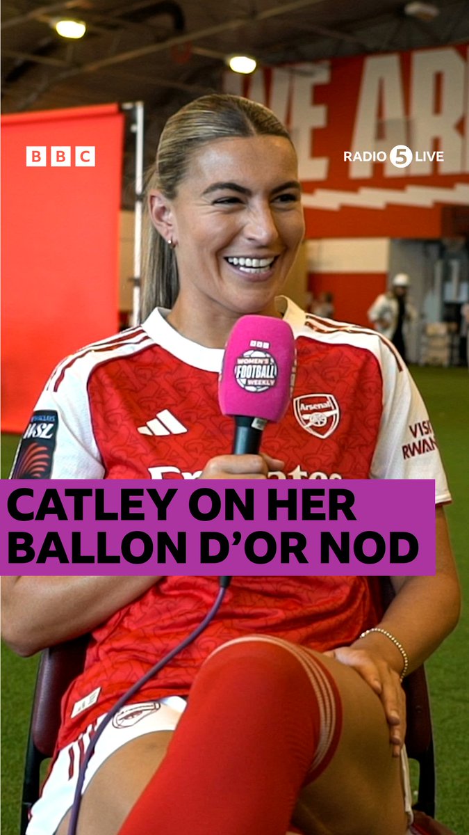 One of just two centre-backs nominated for this year's Ballon d'Or Féminin 👏 Arsenal and CommBank Matildas defender, Steph Catley, tells Emma Sanders how it feels to receive her first nomination for the prestigious award. #BBCFootball #AWFC #AFC
