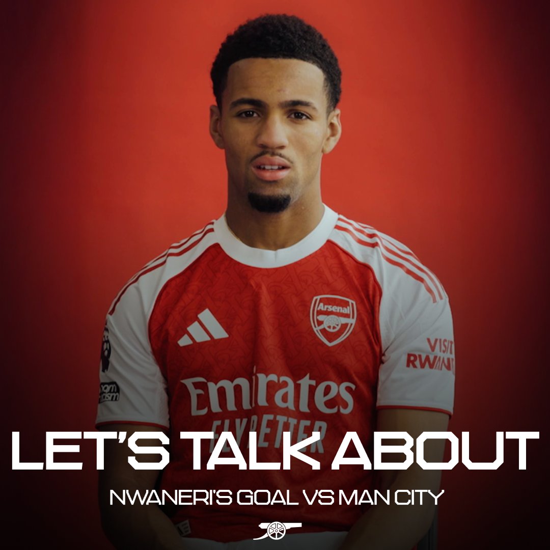 A goal he’ll remember forever ❤️ Let’s Talk About: starring Ethan Nwaneri 🌟