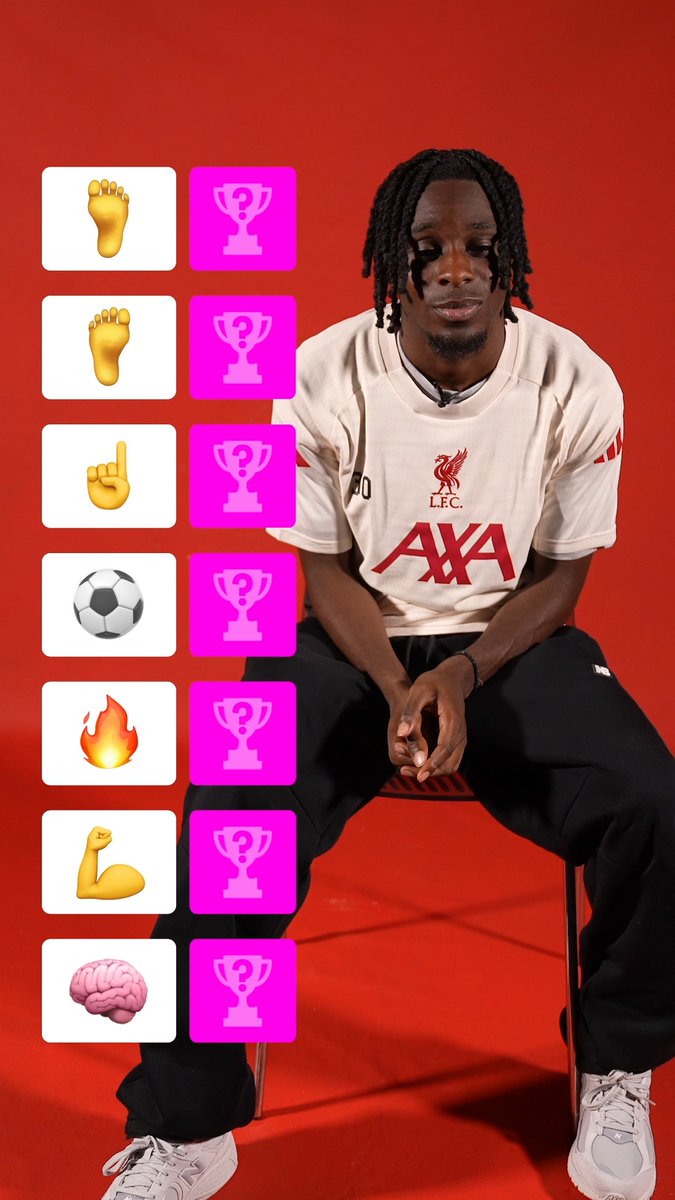 Jeremie Frimpong builds his ultimate Liverpool player 💪🧠