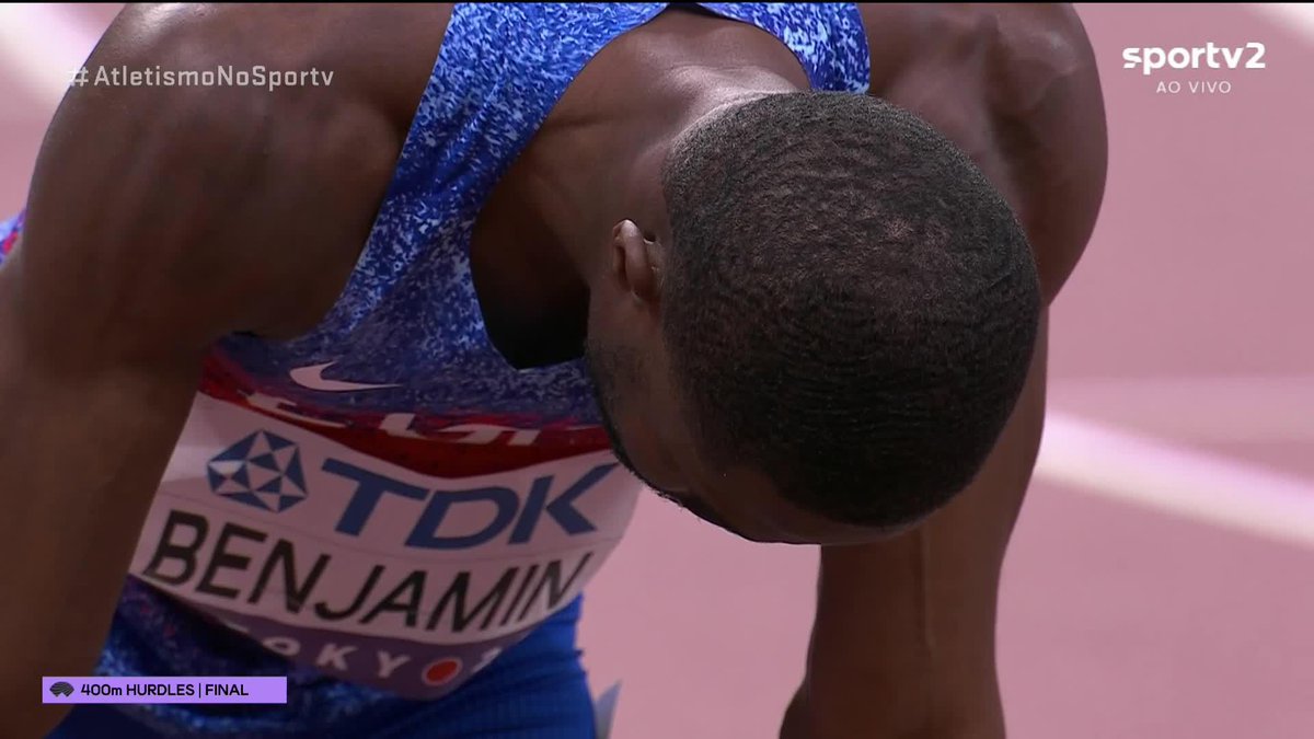 QUE PROVA DO PIU, AMIGO! 🇧🇷🥈🇧🇷🥈🇧🇷🥈 Alison dos Santos arrebenta na reta final, deixa Samba para trás e consegue o segundo lugar dos 400m com barreiras! O cara é demais, amigo! #MundialdeAtletismo #AtletismoNoSportv