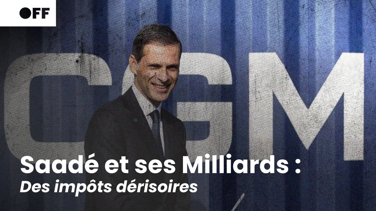 💸 Quand les bénéfices de son ami patron de CMA CGM Group explosent à 23 Milliards d'€ en 2022, Emmanuel Macron s'entête à lui maintenir un taux d'imposition très bas de... 2,7% 🎬 «BRAQUAGE, comment Macron livre la France aux milliardaires» ➡️