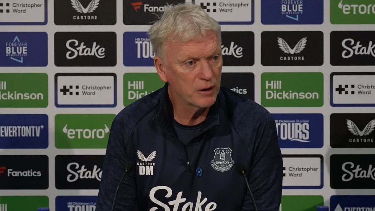 "They've spent more on one player than we've spent on the whole squad" David Moyes comments on the different spending powers between the top clubs and the rest ahead of the Merseyside derby 💰