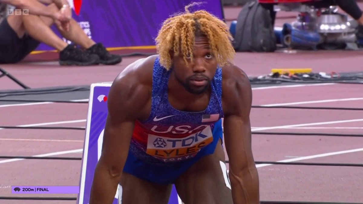 NOAH LYLES HAS DONE IT! 🙌 A fourth successive #WorldAthleticsChamps gold in the men's 200m! 🥇
