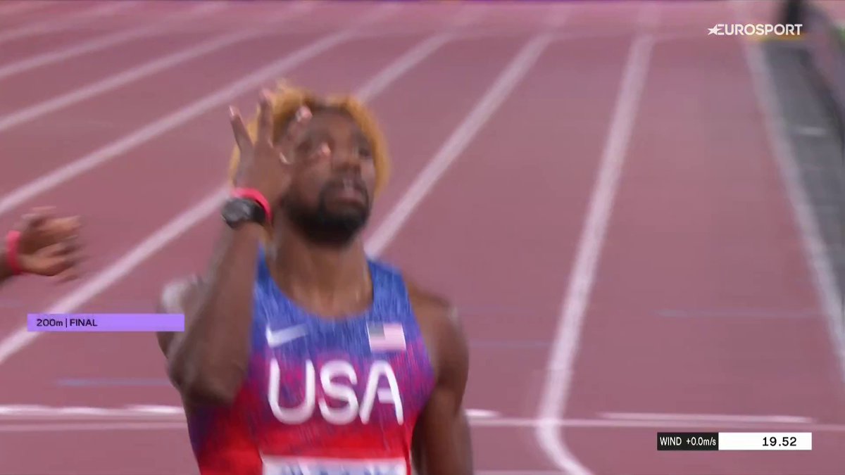 👑 Noah Lyles reste le roi du 200 mètres ! L'Américain décroche son quatrième titre de champion du monde d'affilée en 19"52, devant Kenneth Bednarek (19"58) et Bryan Levell (19"64). Champion olympique à Paris, Letsile Tebogo est 4e (19"65)