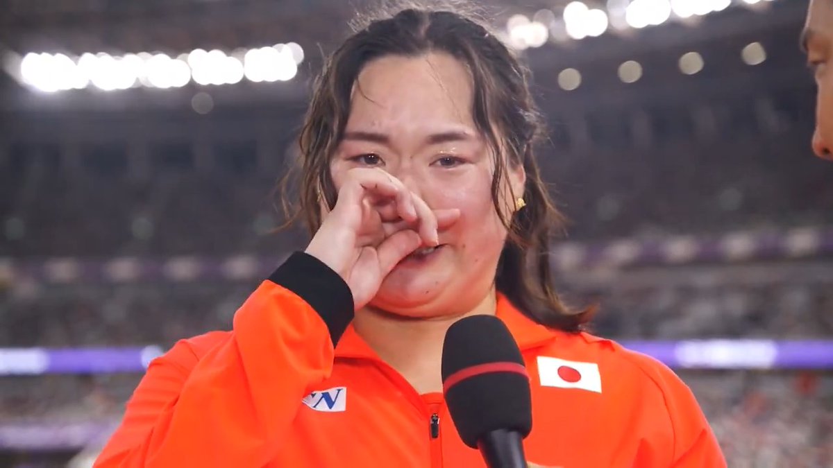 【東京世界陸上】 ▶️女子やり投 予選A 前回大会🥇 🇯🇵北口榛花 選手のインタビューです！ 🗣️「皆さんが素敵な【東京世界陸上】というゴールを くれたからこそ今シーズン頑張れたと思うので すごく感謝しています。」 📺TBS系 生中継 ⚡️TVerでは放送同時 &amp; 全49種目LIVE配信⚡