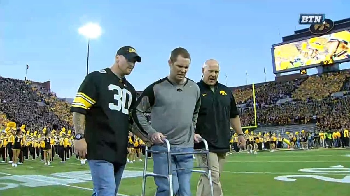 Ten years ago tonight, Brett Greenwood led the Swarm into Kinnick Stadium.