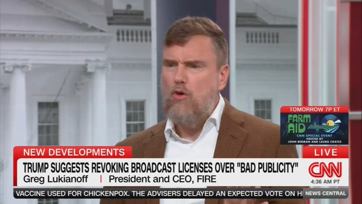 Free speech advocate: The whole conservative attempt to be like, 'Oh, this is just a business decision by ABC. The government played no role.' Trump actually said Jimmy Kimmel is next months ago. And he repeated this. So what can we expect? We can expect him to go after the other late night hosts.