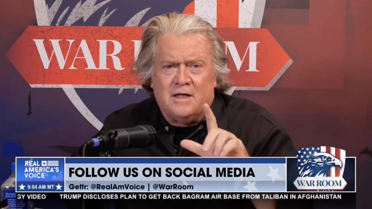 BANNON: Governor Cox cannot preach de-escalation while his administration has been nothing but gutless. We MUST fight. You haven't seen anything yet. We have not yet begun to fight.