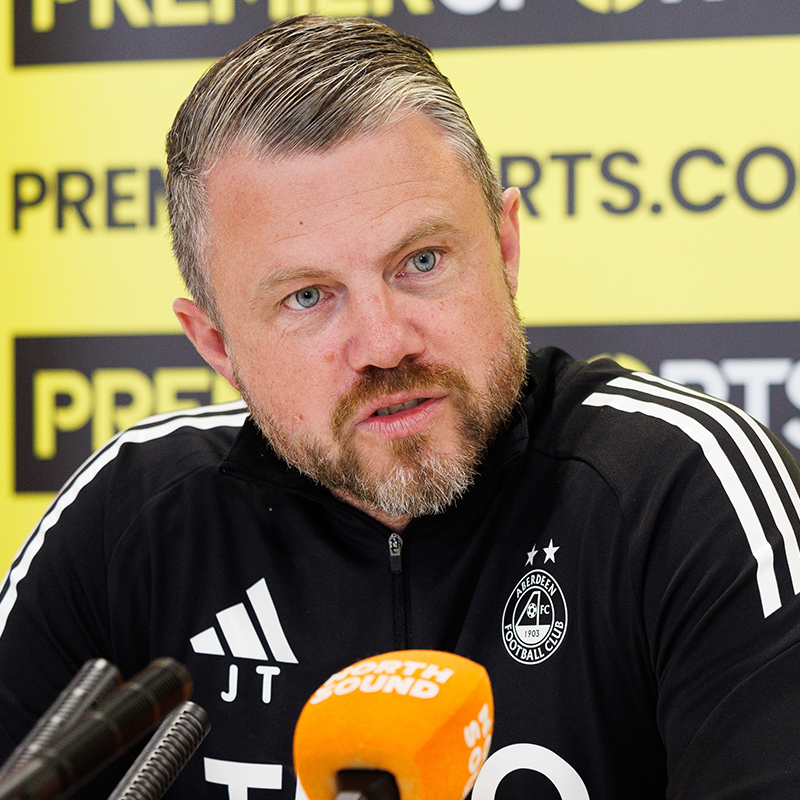 The pre-match thoughts of Jimmy Thelin ahead of our important Quarter-final match at Pittodrie. RedTV subscribers can watch in full now ⤵️