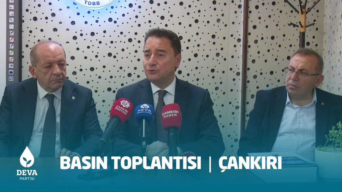Çankırı Basın Toplantımız