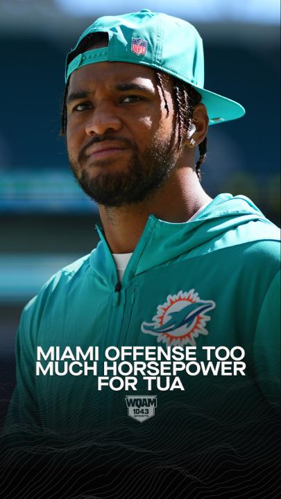 Joe Rose believes Miami head coach Mike McDaniel knows Tua Tagovailoa doesn't have the arm strength to fully utilize the Dolphins' offensive weapons. "He can't handle it," The Joe Rose Show says about Miami's offense having too much horsepower for its quarterback.