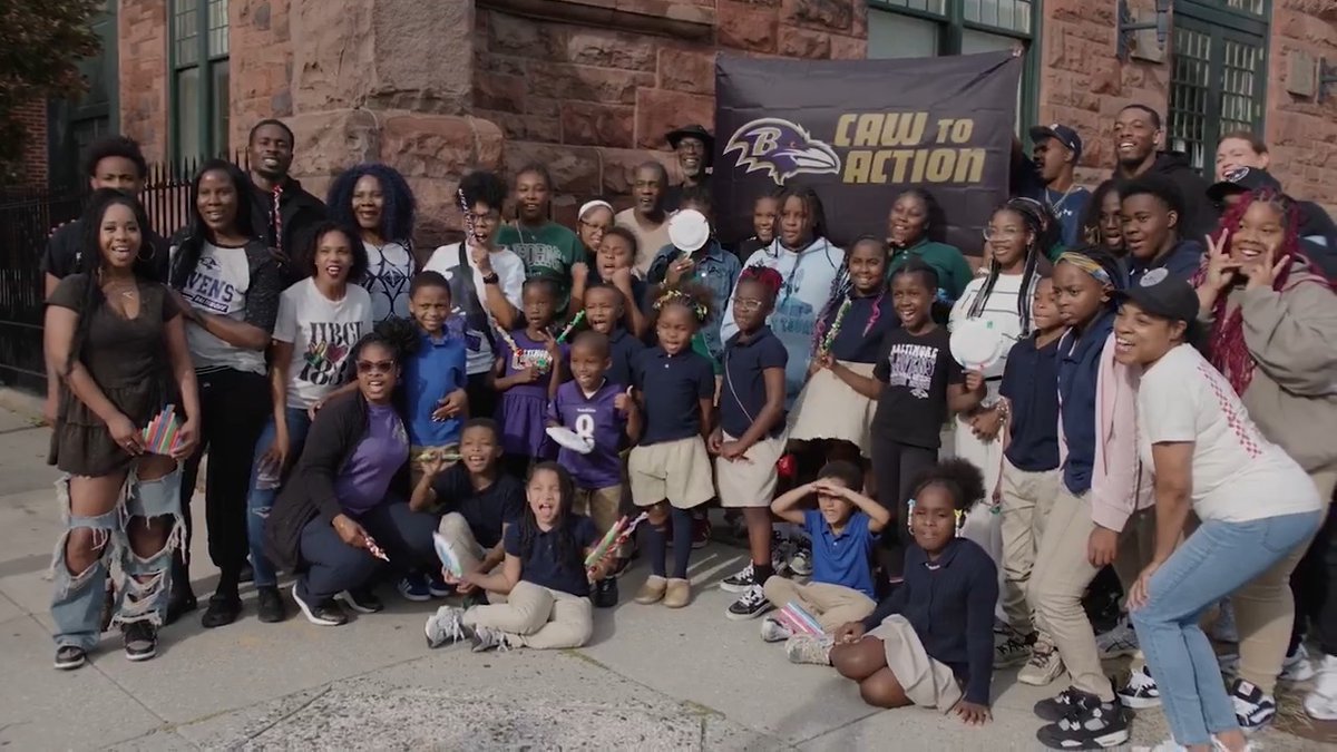 Taking the Caw to Action 💜 M&T Bank | Ravens Community