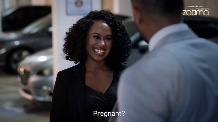 When Leslie thought she was dropping the biggest bombshell…Malachi flipped the script with one of his own 😳💥 A pregnancy reveal turned into a plot twist NOBODY saw coming. #Zatima #BETPlus