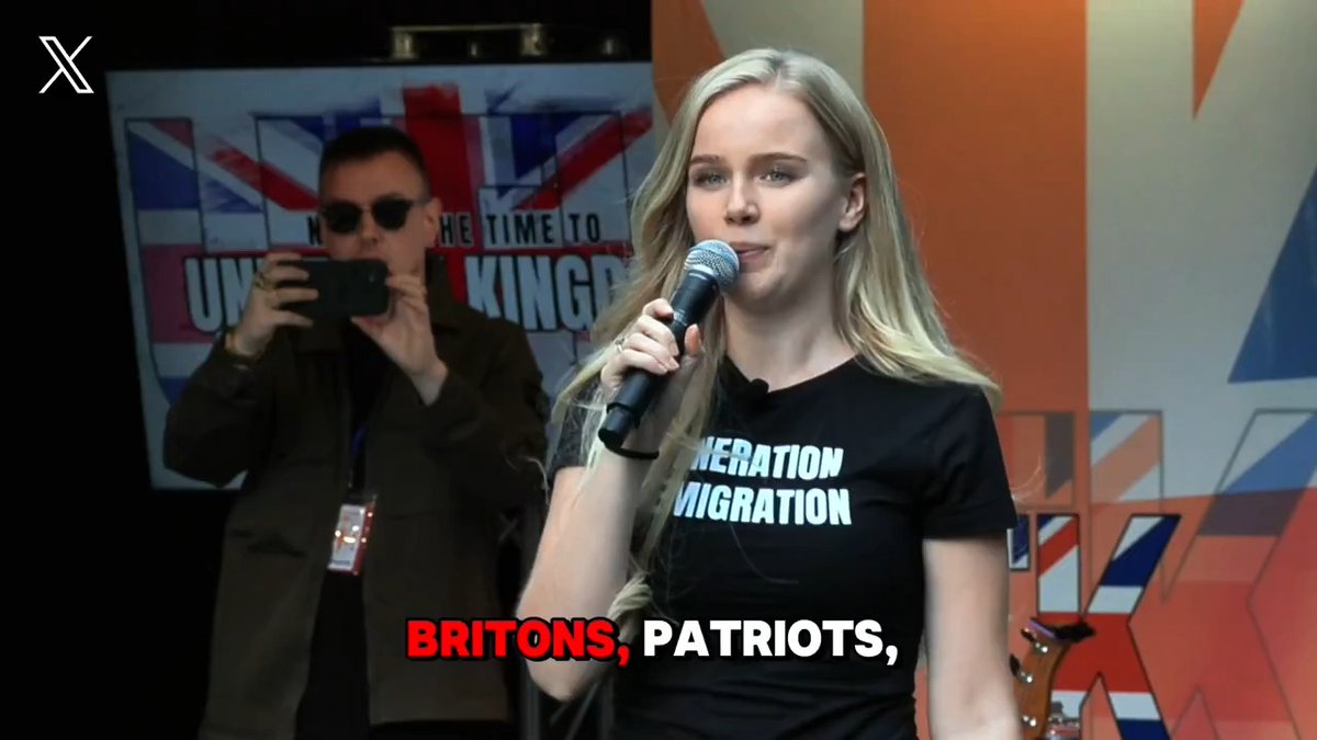 Getting to speak in front of millions of British patriots at Tommy Robinson 🇬🇧's 'Unite The Kingdom Rally' was the experience of a lifetime. They showed the world that change is possible, Remigration is possible and that, by the grace of God, we will get our countries back.