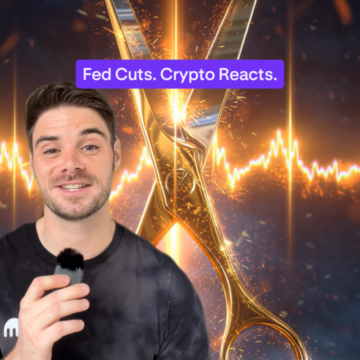 $DOGE & $XRP just got ETFs Tom Lee’s still calling $250K BTC The Fed finally cut rates Catch up on this week’s headlines with Ollie Leech 👇