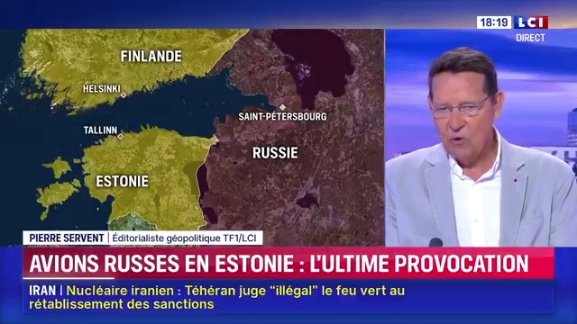 ▶️️️#International - Avions russes en Estonie : l’ultime provocation : “C’est très grave, ça s’inscrit dans l’affaire de la vingtaine de drones que j’ai qualifiée d’acte de guerre.” Pierre Servent #24hPujadas #LCI #La15 ⤵️