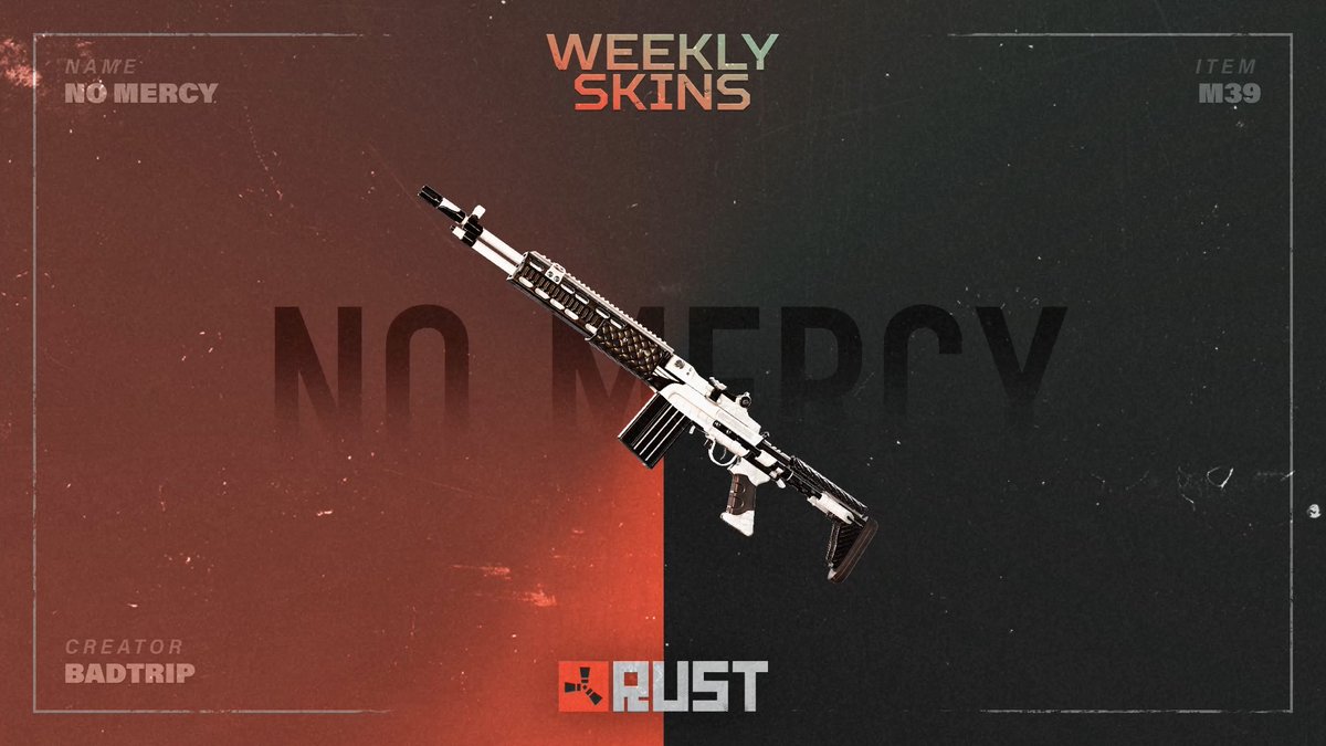 This week's community skins are now live on the Steam Item Store! 🔫📦☢️ Available for a limited time only, so don't miss out! View the collection here: