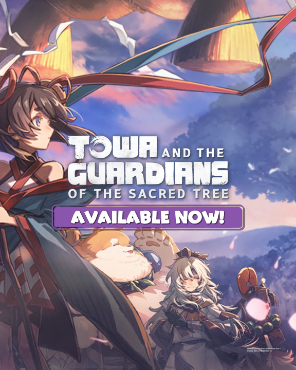 Forge weapons to slash through evil and create bonds that stand the test of time. Determine the future of Shinju Village in Towa and the Guardians of the Sacred Tree, out now on #NintendoSwitch! Play #TowaGame today:
