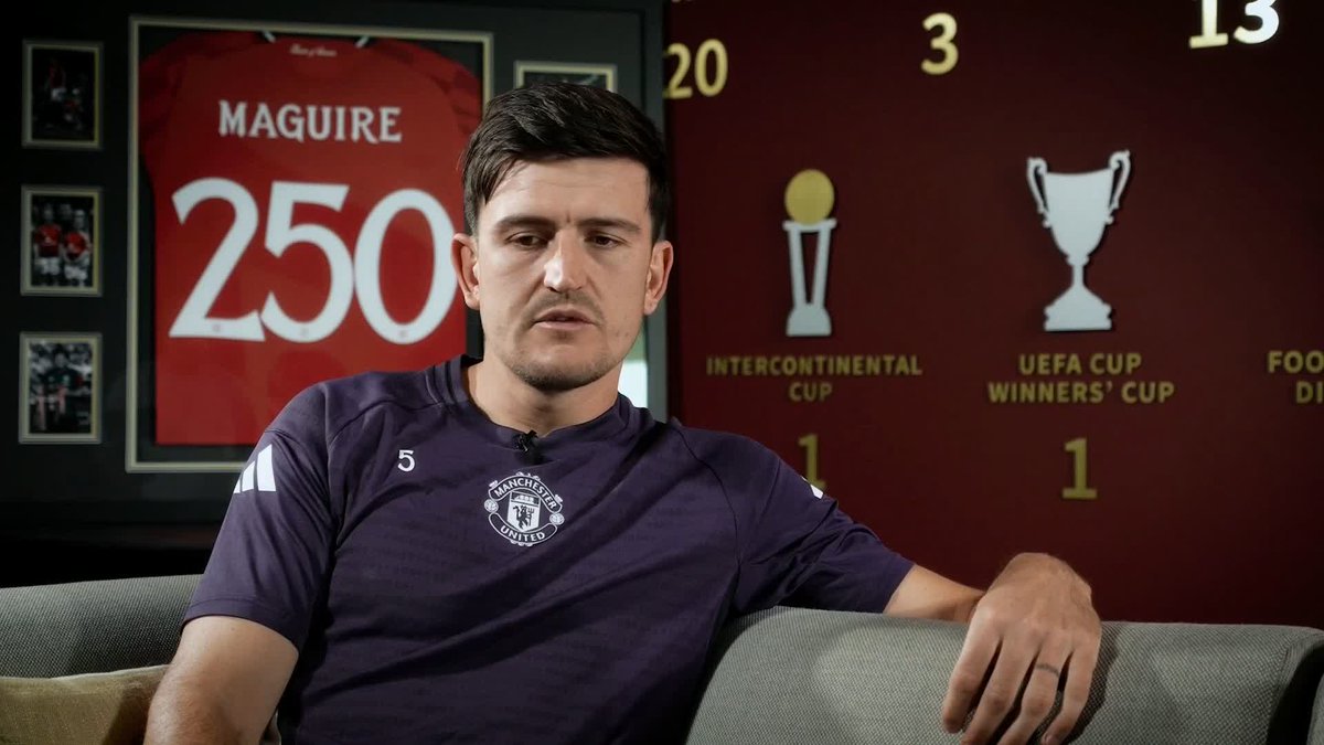 🗣️ "I think the performances have been better than last season" Harry Maguire says results have not been good enough as he reflects on Manchester United's start to the season.