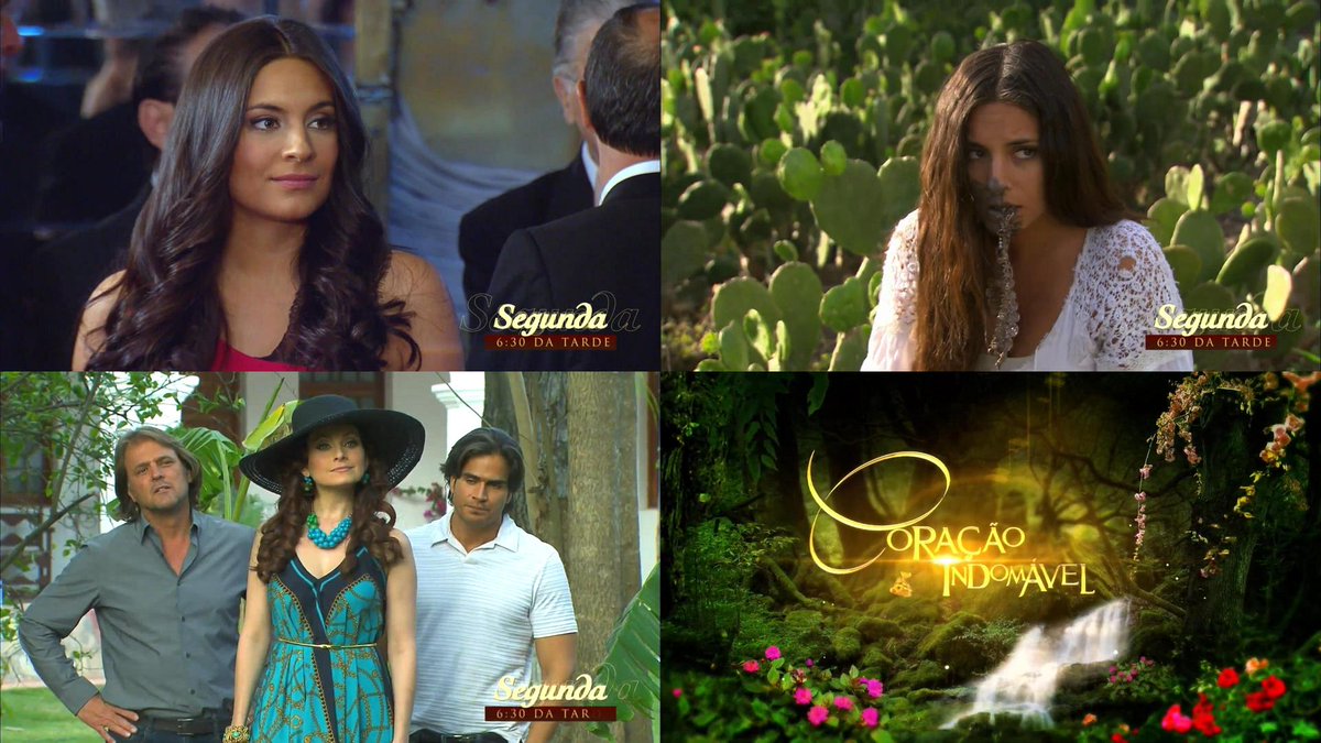 Segunda chamada de "Coração Indomável". #CoraçãoIndomável