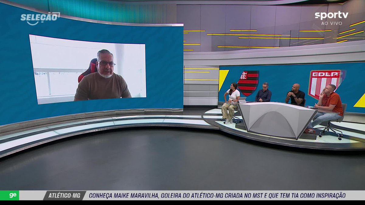 José Boto, diretor de futebol do Flamengo, no Sportv: “Sinceramente, estou muito preocupado para o jogo de volta. Se na nossa casa, um árbitro consegue nos fazer aquilo, estou muito preocupado com o que podem nos fazer fora.” 🎥 sportv | ge