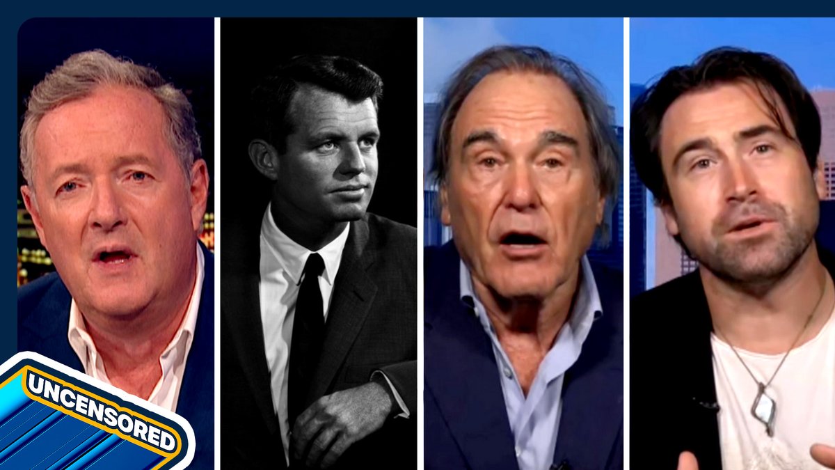 "The United States is unable to tell the TRUTH!" Piers Morgan speaks to RFK: Legacy filmmakers Oliver Stone and Sean Stone about Robert F Kennedy, Charlie Kirk, Putin and more - just dropped.👇 📺 Piers Morgan | Oliver Stone | Sean Stone
