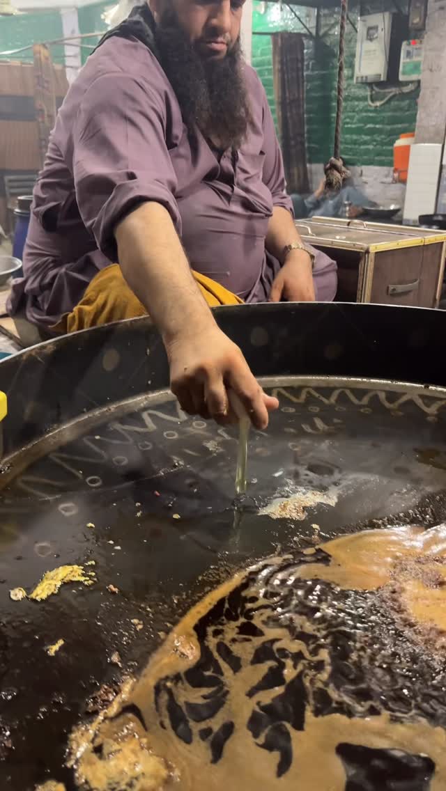 He received the oil from the father who had received it from his grandfather. This oil is passed from generation to generation