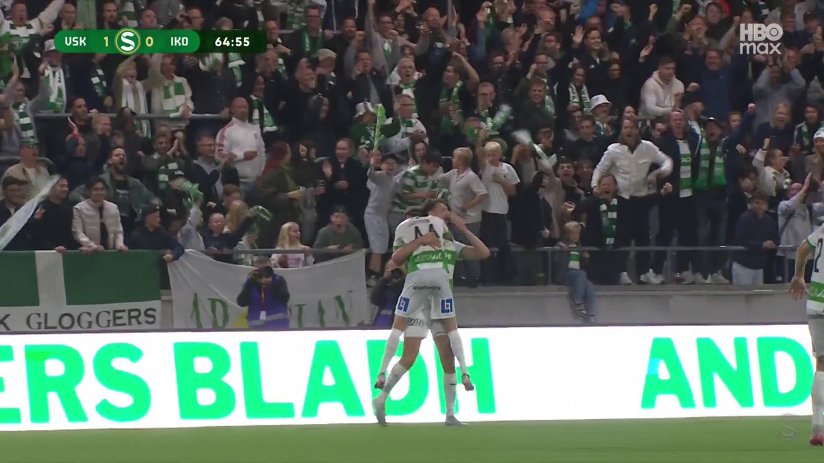 Västerås SK tar ledningen mot IK Oddevold - Mikkel Ladefoged! ⚪️🟢 📲 Se matchen på HBO Max