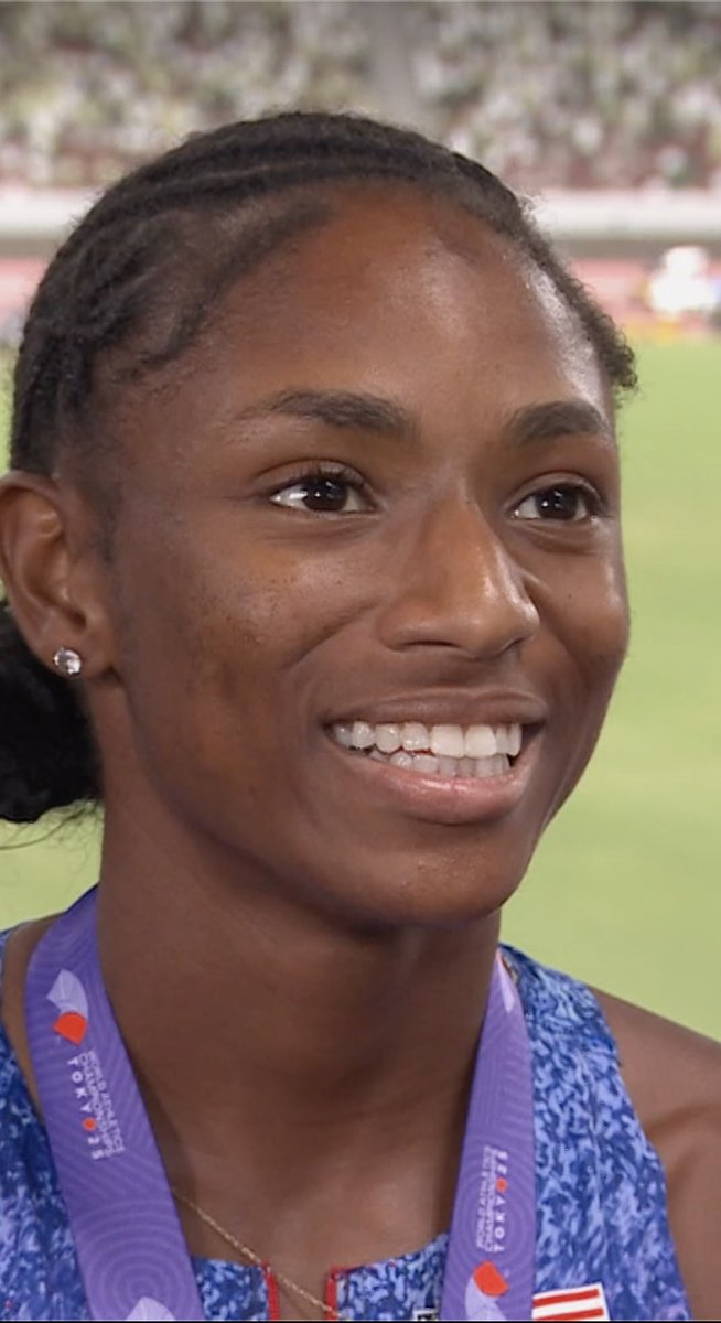 After capping off her season with 100m and 200m world titles, Melissa Jefferson-Wooden is ready to stay at the top. 📈