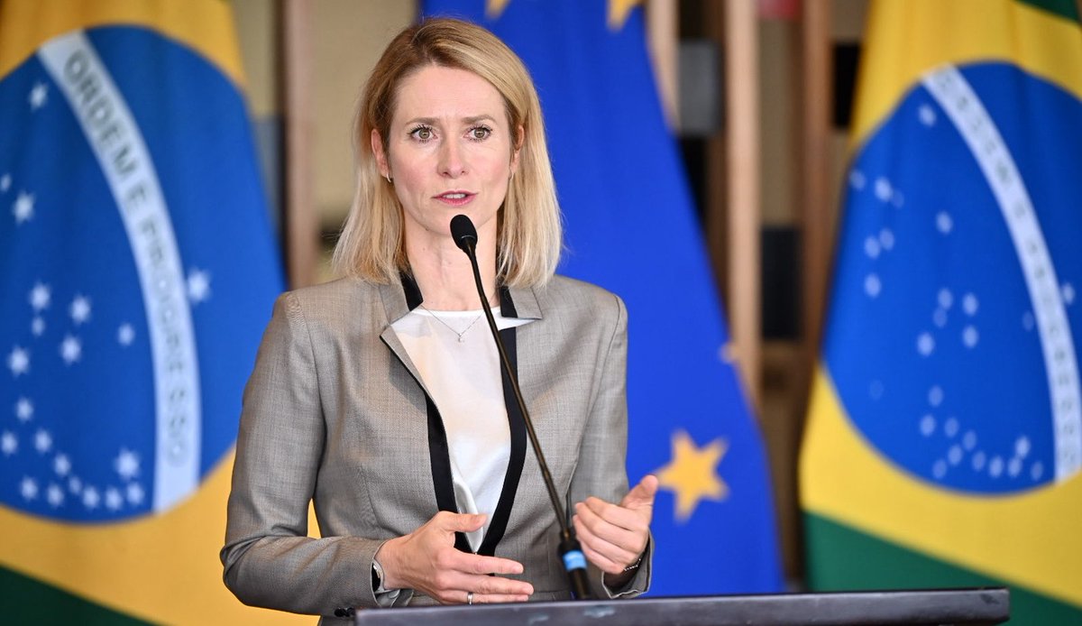 Brazil is a strong advocate of democracy, international law, and multilateralism. The EU shares these values. They make us not just close partners – but partners of choice. My press conference with Itamaraty Brasil 🇧🇷 Mauro Vieira ↓