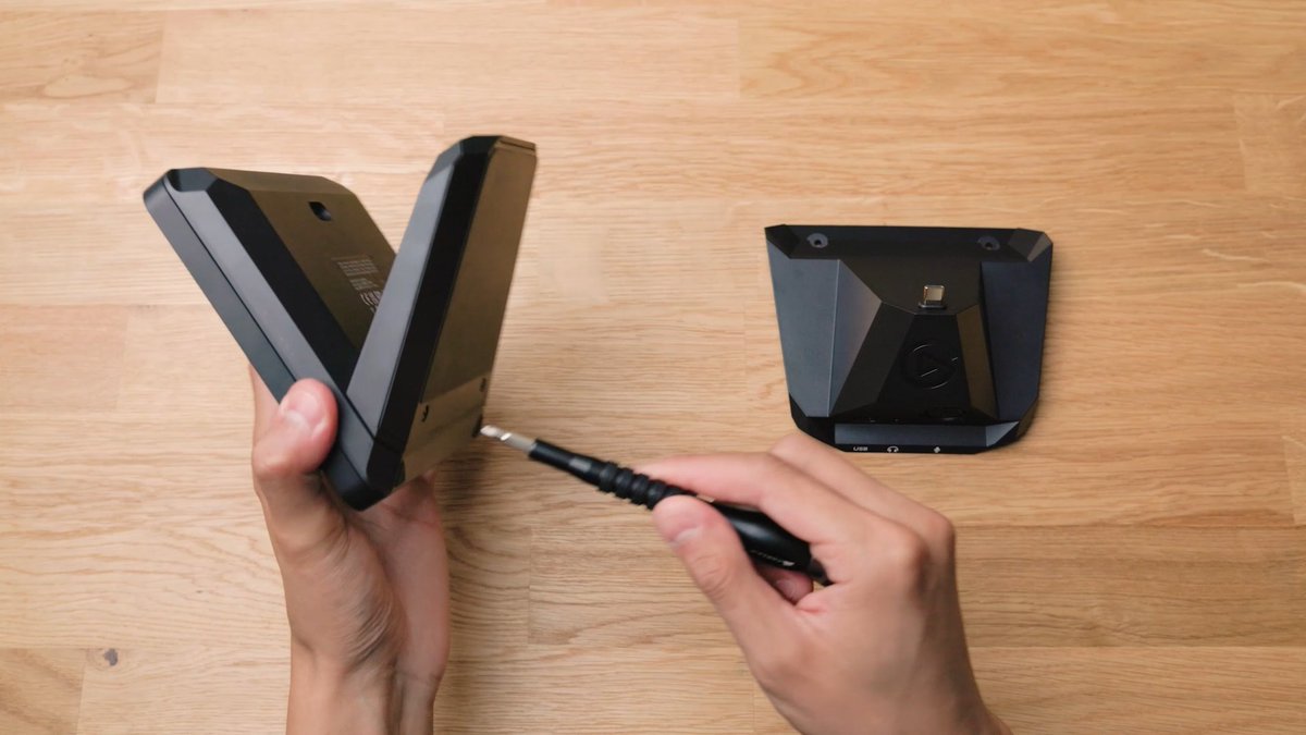 XLR Dock turns your Stream Deck + into an XLR interface. Here's how easy it is to install: