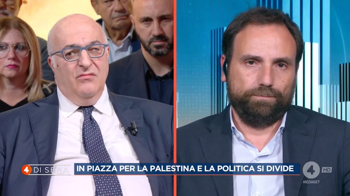 #Gaza, Mario Sechi: "La guerra l'ha iniziata #Hamas e se rilascia gli ostaggi la guerra finisce" #4disera in diretta su #Rete4 e in streaming su Mediaset Infinity