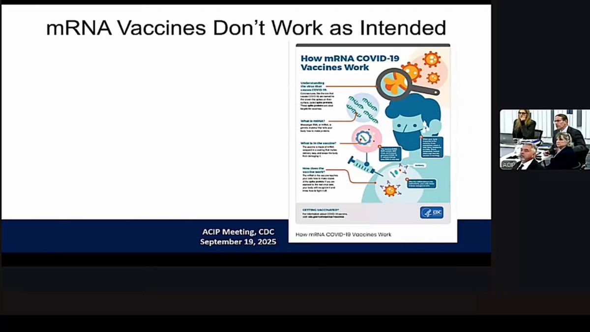 "mRNA 'vaccines' don't work as intended" Professor Levi reveals how the CDC website told people "the mRNA clears from the body shortly after vaccination......that's not true". There's a growing list of fundamental problems with mRNA technology: ⬜️ Biodistribution Concerns ⬜️ IgG4 Class Switching ⬜️ Frame Shifting and Unintended Proteins ⬜️ DNA Contamination "If they don't work as intended, that's by itself a safety concern [and] we have a range of things on the mNRA platform, that really suggest it doesn't work as intended"