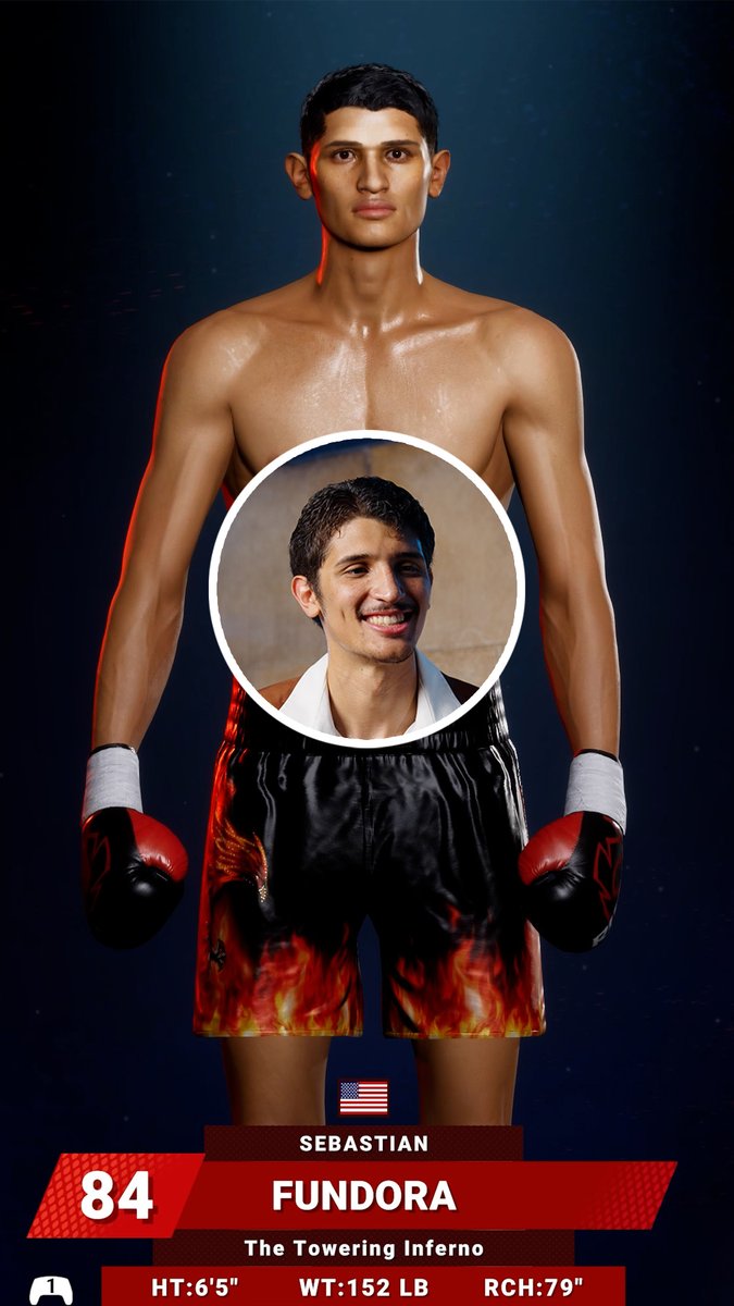 From the ring to the screen. 🥊🎮 Sebastian Fundora reacts to being immortalized as a character in the Undisputed boxing video game.