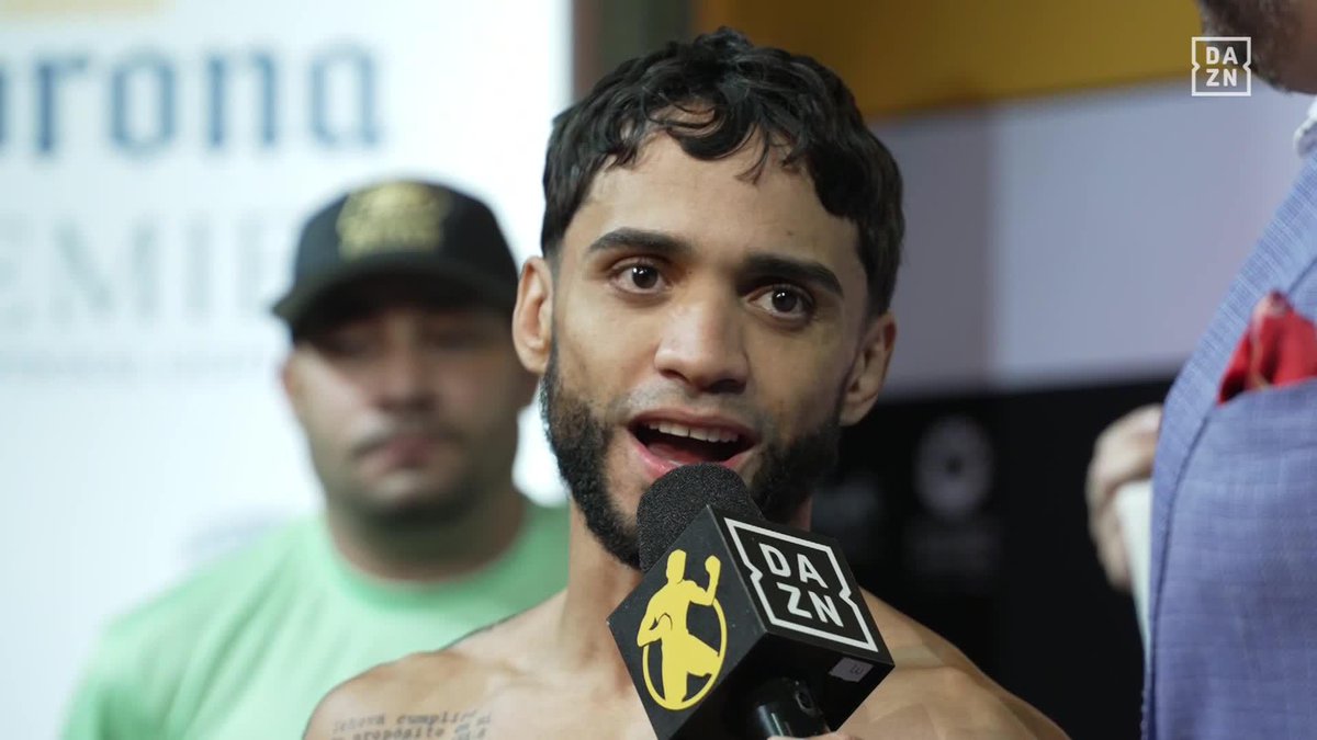 "I'm the face of Puerto Rico" 😤 All of Puerto Rico is behind Oscar Collazo 🇵🇷 🙌 #CollazoVayson | Sep 20 | Live on DAZN