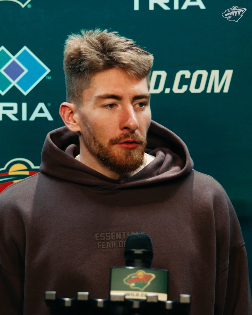 "2 scrimmages, he's killing us" 🗣️ Yakov Trenin on the play of Vladimir Tarasenko so far in the scrimmages #mnwild