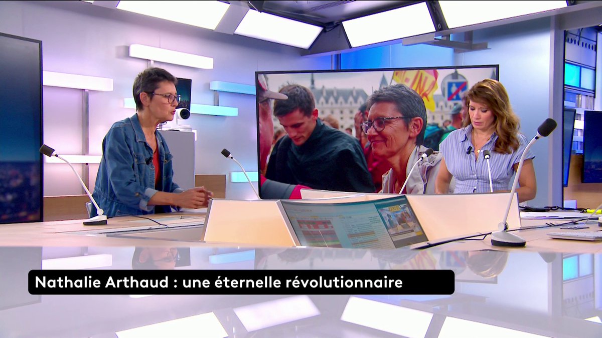 🔴 DIRECT - 🗣 Nathalie Arthaud souhaite que la société "change du tout au tout" et "seul le monde du travail en révolte est capable de le faire". #franceinfo #canal16 #Lepouretlecontre