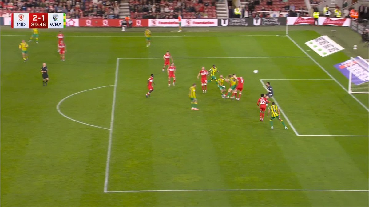 I mean, what the fuck is that commentary 🤦‍♂️ #wba