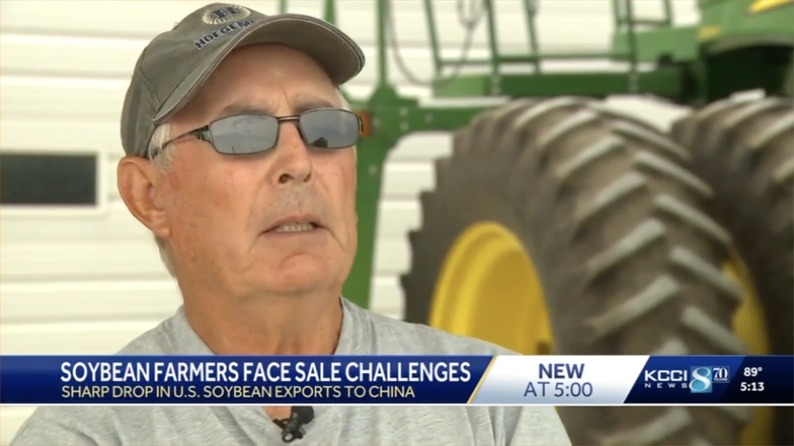 Iowa soybean farmer: Best case scenario is we never talk about tariffs again. Free trade is the answer.