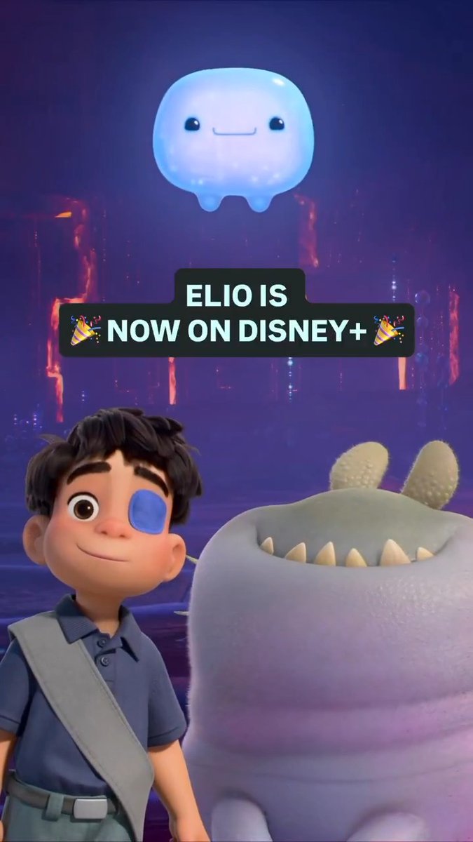Best news! 🥳 #Elio is NOW available on Disney+!