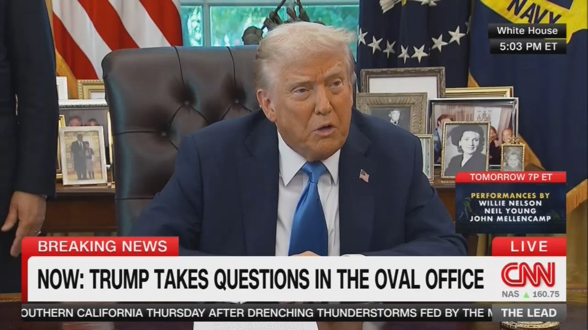 Trump: The networks have to show honesty and integrity Q: Who determines that? Trump: The people decide that's why I'm president Q: So that means you decide? *Trump ignores*