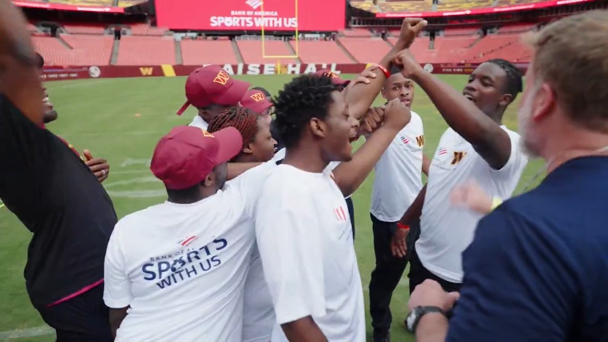 We are thrilled to have hosted a Bank of America Sports with Us Clinic where athletes from Special Olympics joined us for a day of fun on and off the field!