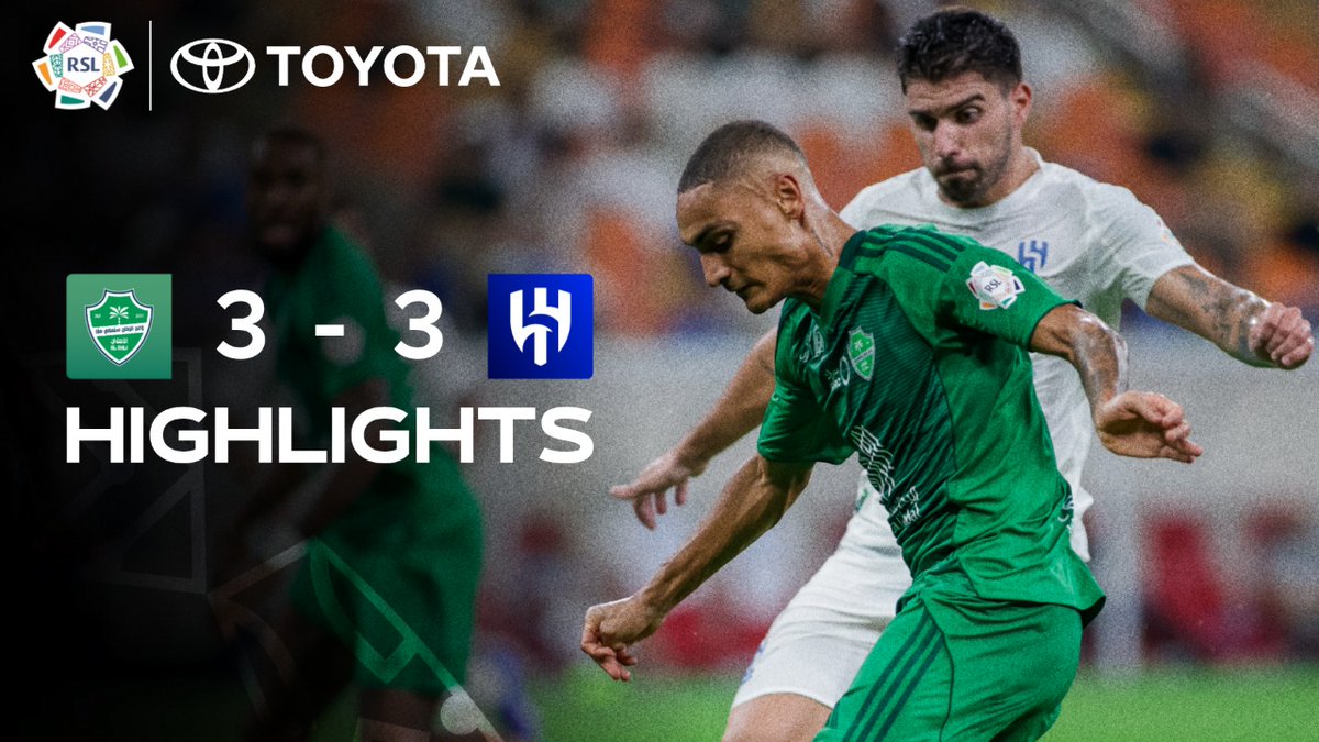 🆕 ملخص مباراة الأهلي والهلال مُقدّم من تويوتا السعودية 📽️ #دوري_روشن_السعودي | #عزّنا_بطبعنا