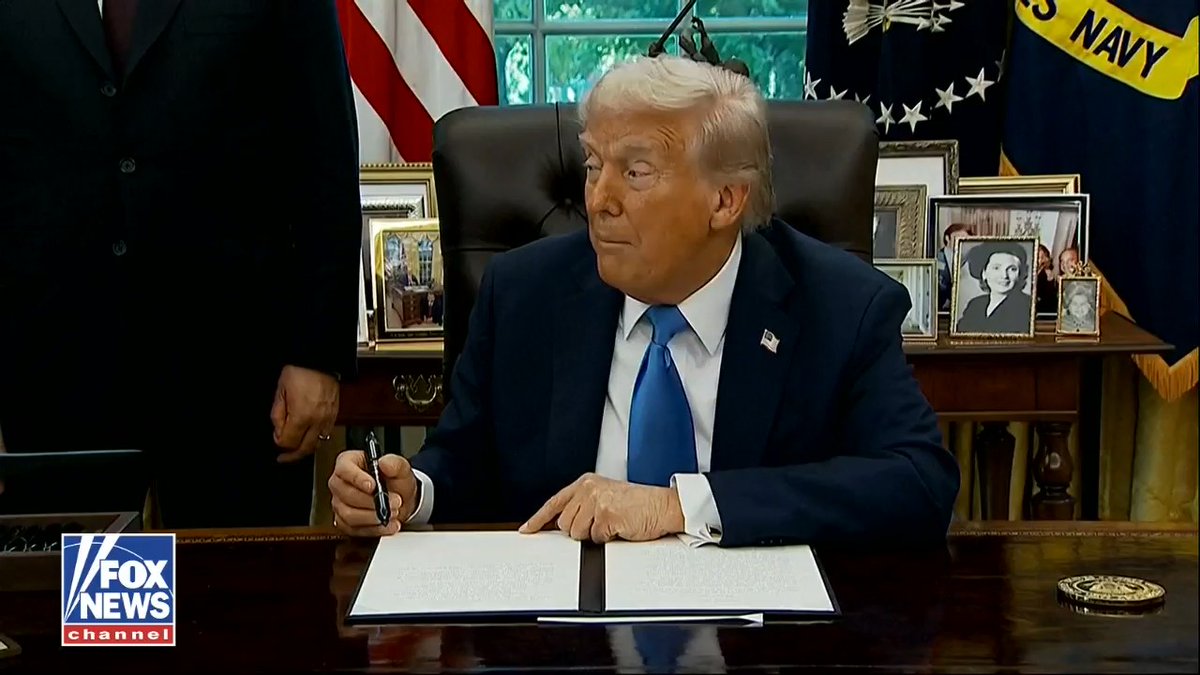NEW: Trump signs an executive order creating a “Gold Card” visa program, which will offer expedited visas for qualifying, highly skilled foreigners who pay $1,000,000.