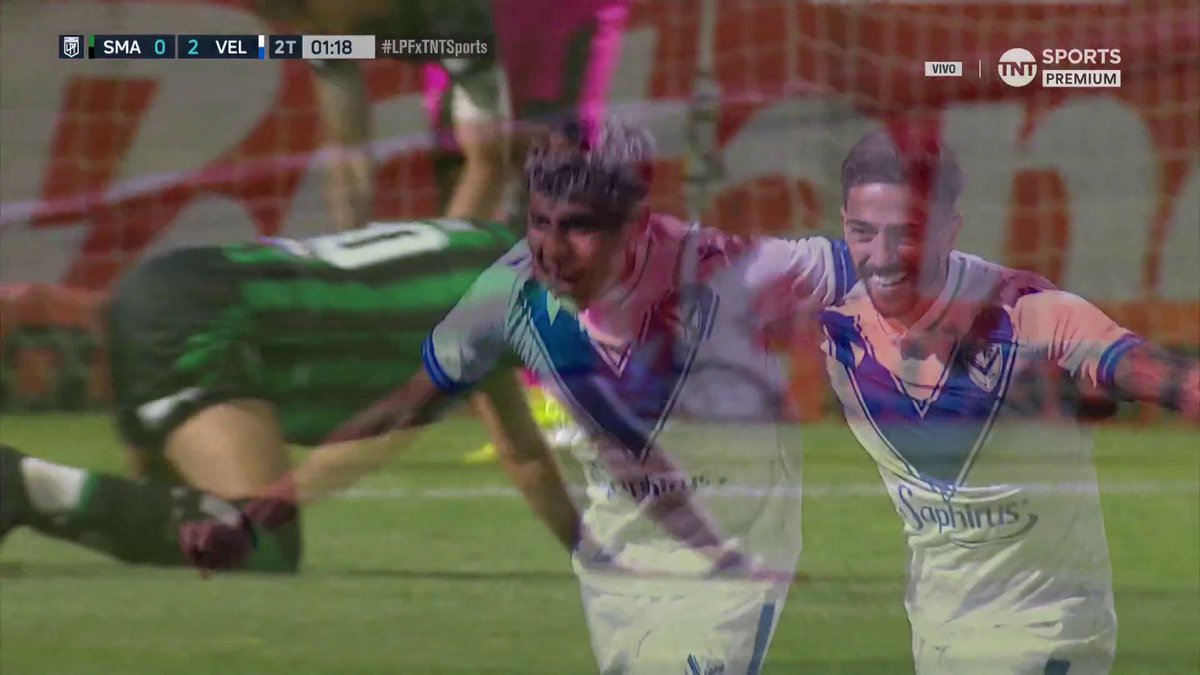 ⚽ El GOL de Dylan Godoy para el 2-0 de #Vélez ante San Martín.