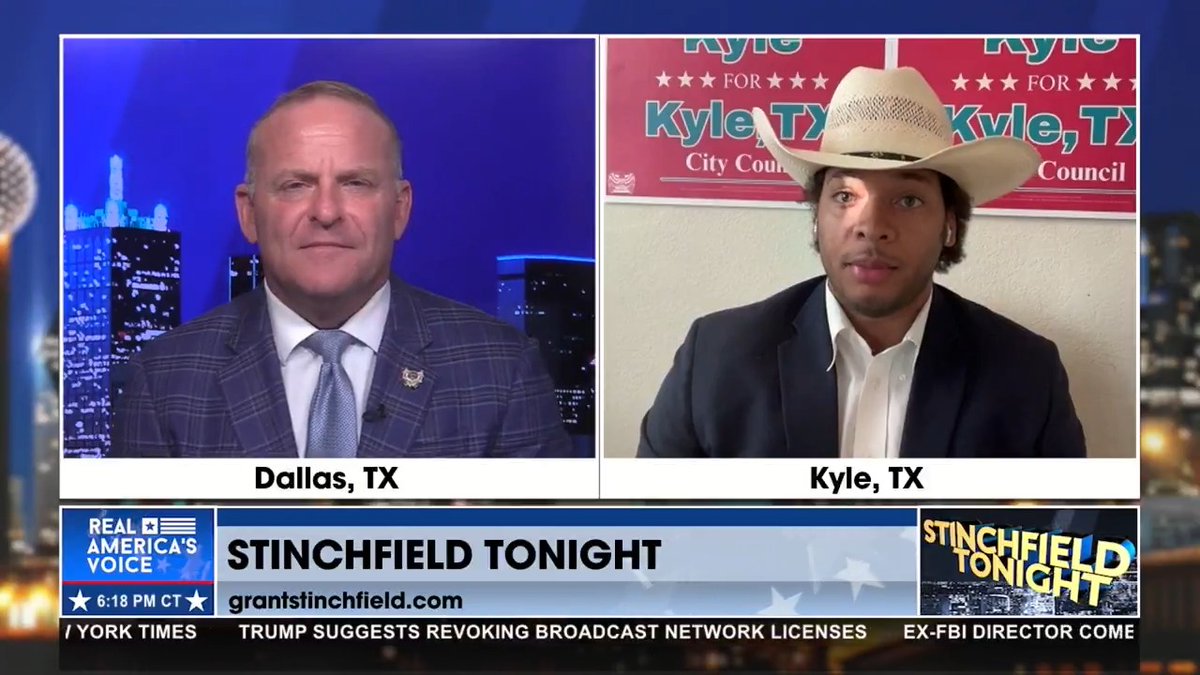 KYLE FOR KYLE 🇺🇸 Kyle J. LeVell: “Charlie Kirk looked me in the eye seven years ago and said, ‘You’ve got to get involved. We need you.’ That moment changed my life. Today, at 27, I’m running for City Council in the City of Kyle to carry that mission forward." Grant Stinchfield