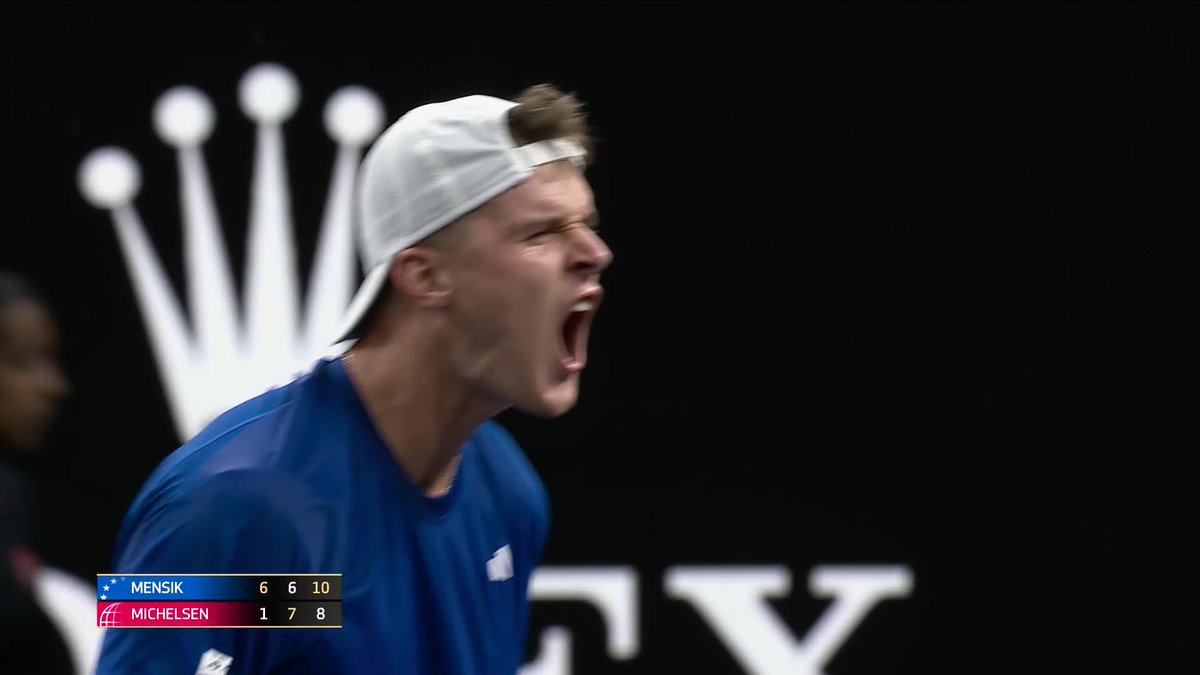 2017 - 12-year-old Jakub Mensik attends the inaugural Laver Cup in Prague, getting to watch the first-ever Fedal doubles 2025 - 20-year-old Jakub Mensik wins in his Laver Cup debut in front of Federer