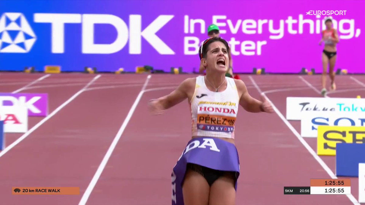🥇¡LO HA VUELTO A HACER! María Pérez OLY suma un nuevo oro en los 20 kilómetros marcha e iguala el doblete que ya logró en Budapest 🇪🇸 HISTORIA VIVA DE NUESTRO ATLETISMO #WorldAthleticsChamps